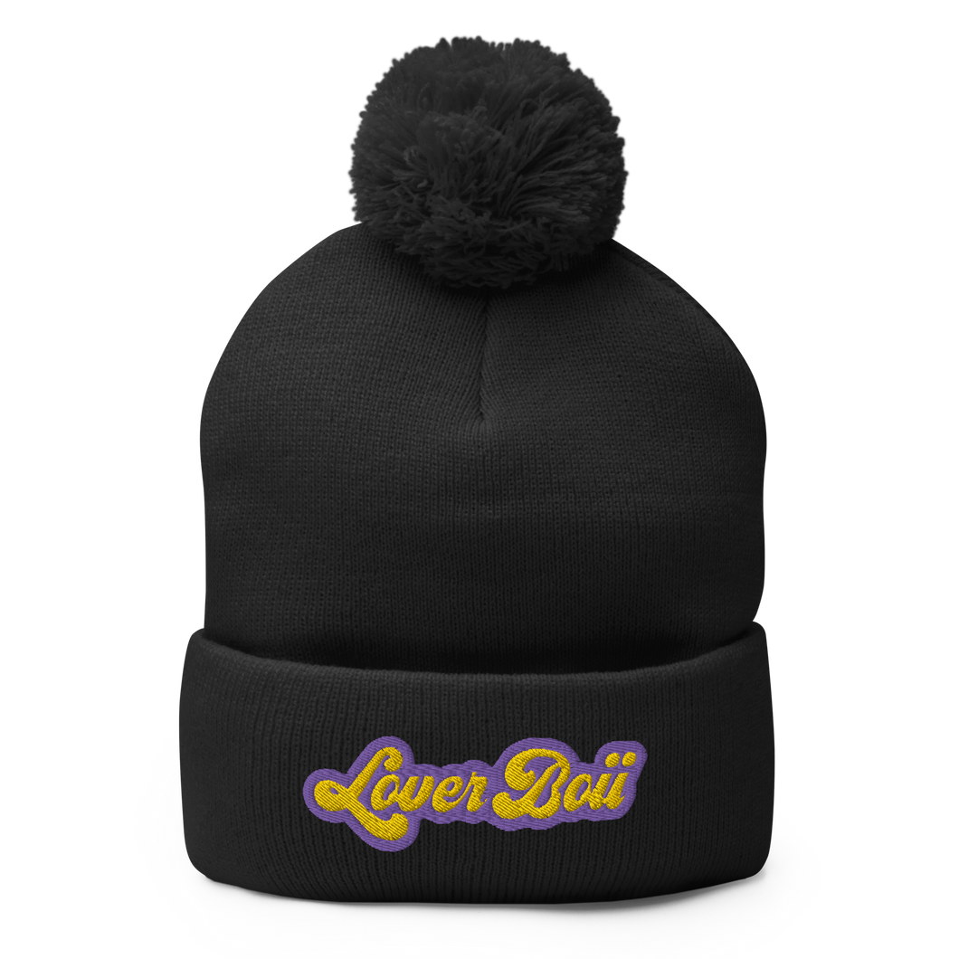 LoverBoii Pom-Pom Beanie